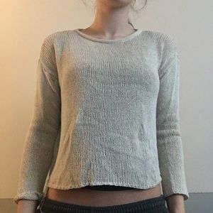 Distressed Knit Sweater